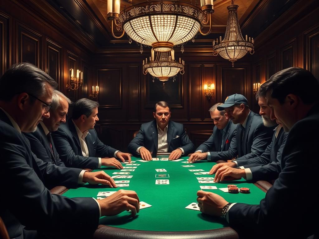 Strategii la masa de poker